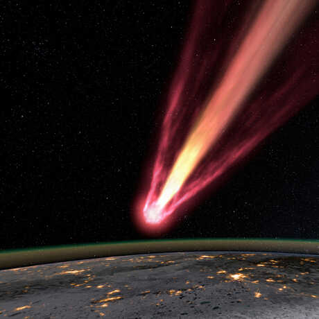 Chelyabinsk meteor Image Credit: California Academy of Sciences Visualization StudioChelyabinsk. Image