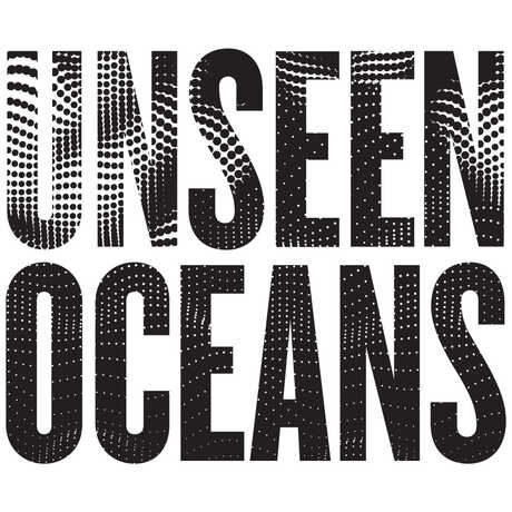 Wordmark for Unseen Oceans exhibition